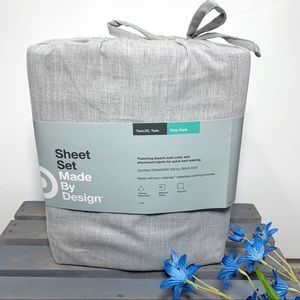 Made by Design Light Gray Sheet Set Twin/XL Twin